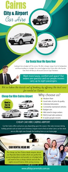 Cheaper Car Rental Cairns: Cairns City & Airport Car Hire